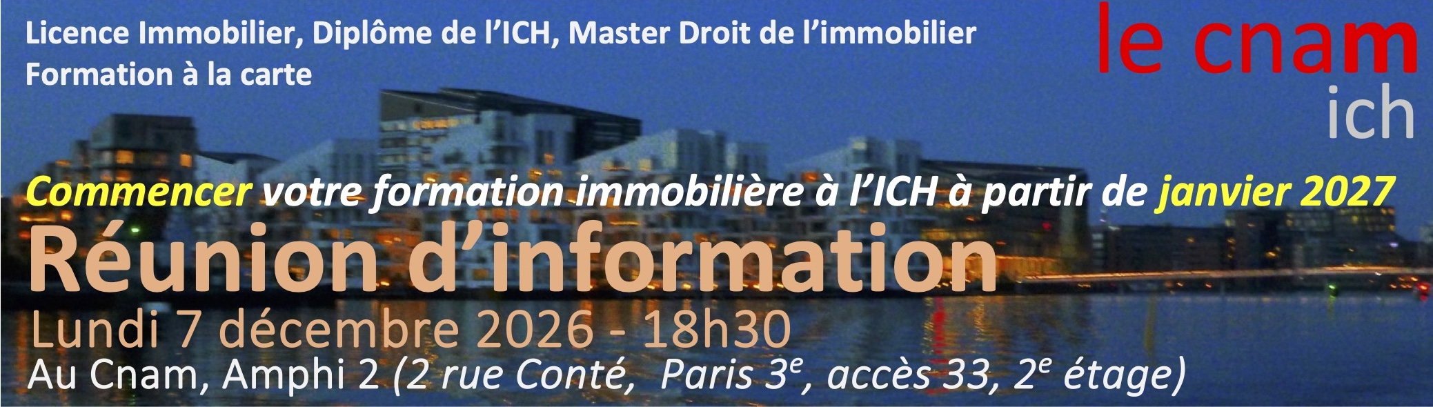 Réunion d'information