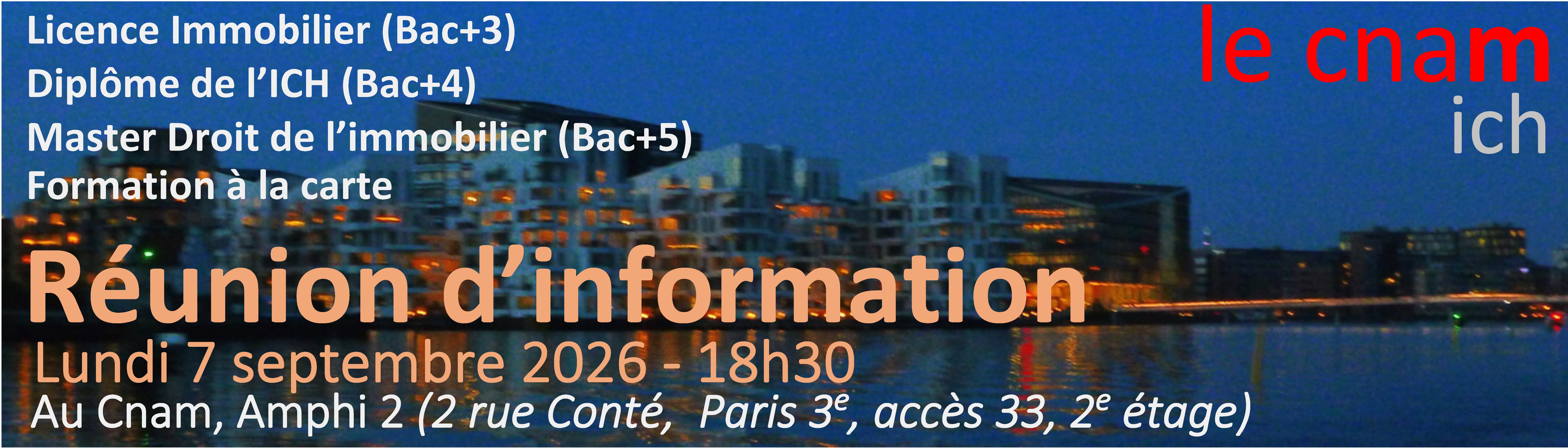 Réunion information ICH