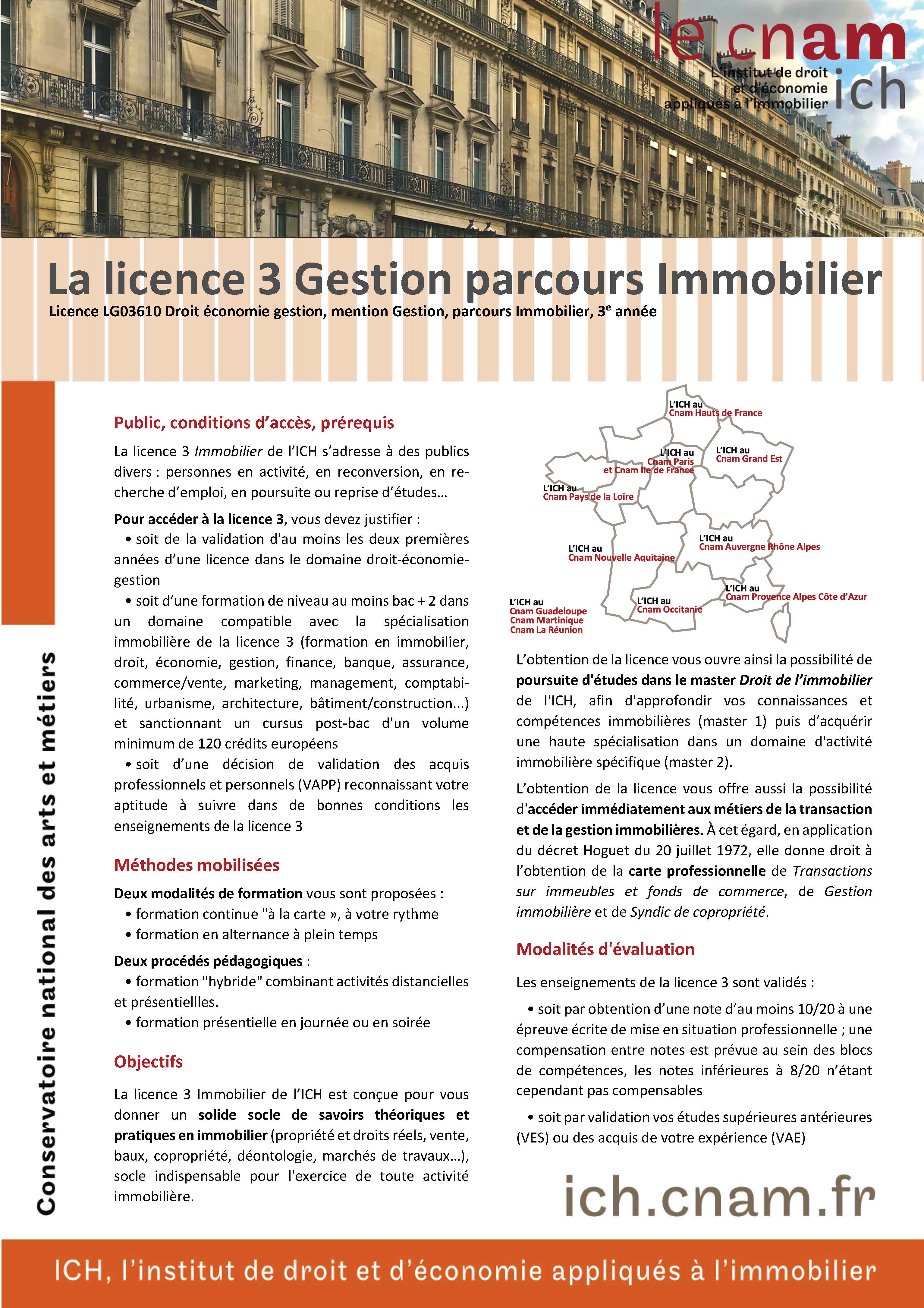 plaquette licence